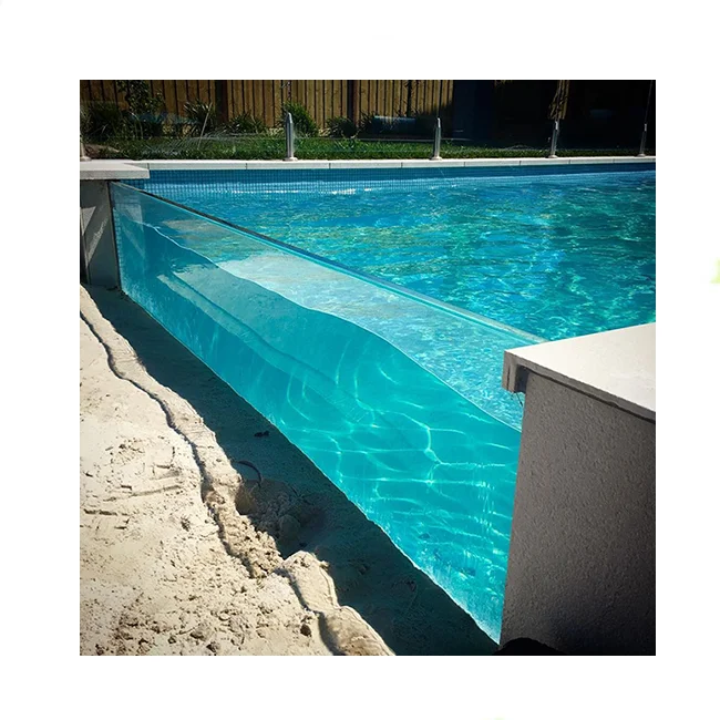 plexiglass plate of acrylic pool