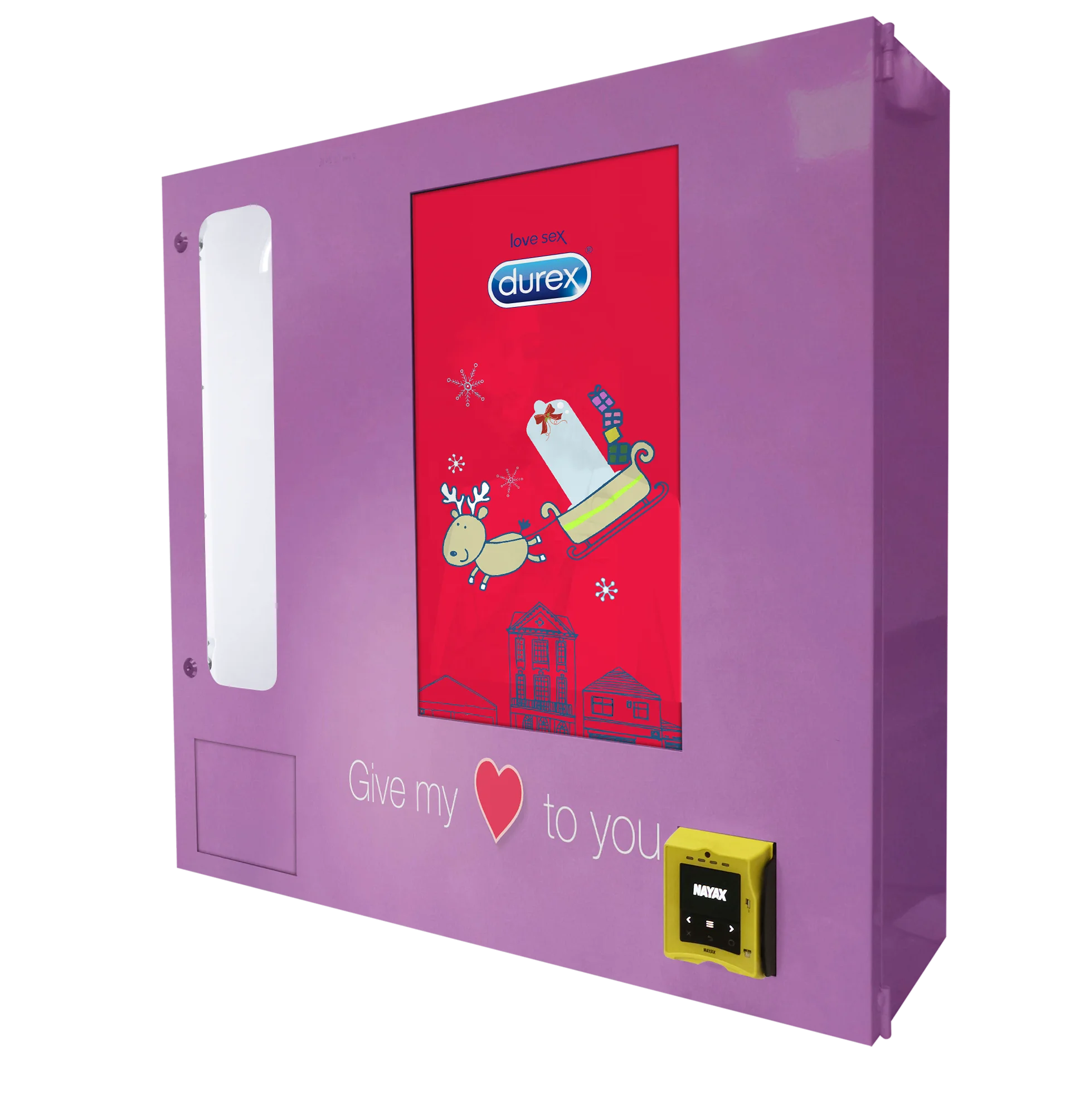 Wall mounted vending machine card payment mini codom vending machine with smart management system