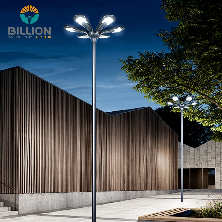 High Lumen Super Brightness Ip65 Waterproof Outdoor Solar Lamp Led Solar Garden Street Light