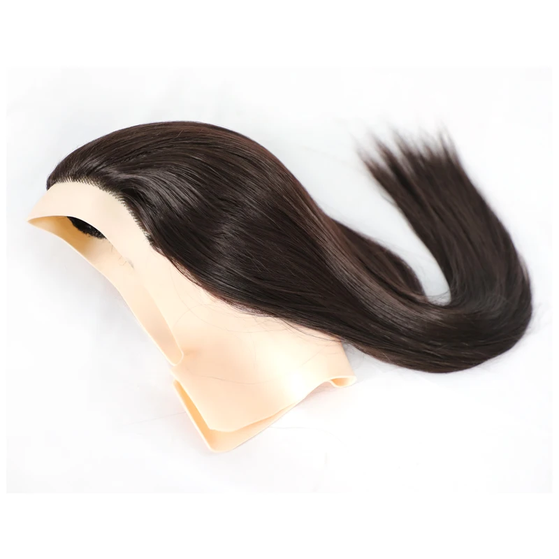 Joedir Synthetic Hair Training Manikin Head Mannequin Training With Hair For Hairdresser Hair Cut Braiding Training Head