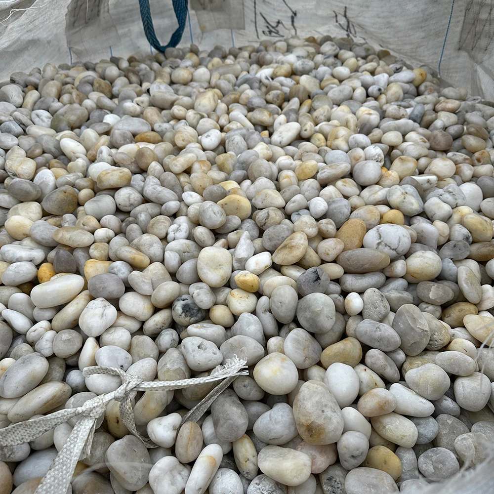 Garden Decoration white Stone River Cobbles Landscape Pebbles