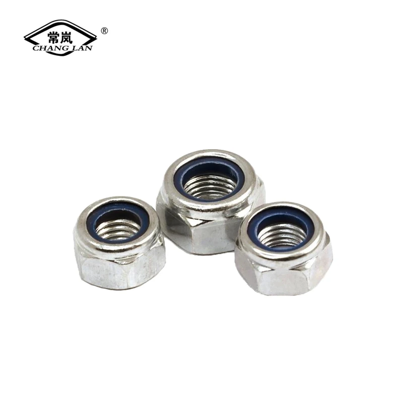 
Hot selling hexagonal hot-dip galvanized locking nut grade 4.8 
