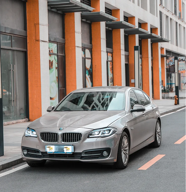 Led Head Light for bmw F10 headlight car 2011-2017 F18 Lamp Double L Style New Headlight Fit Headlamp With Adaptive Function