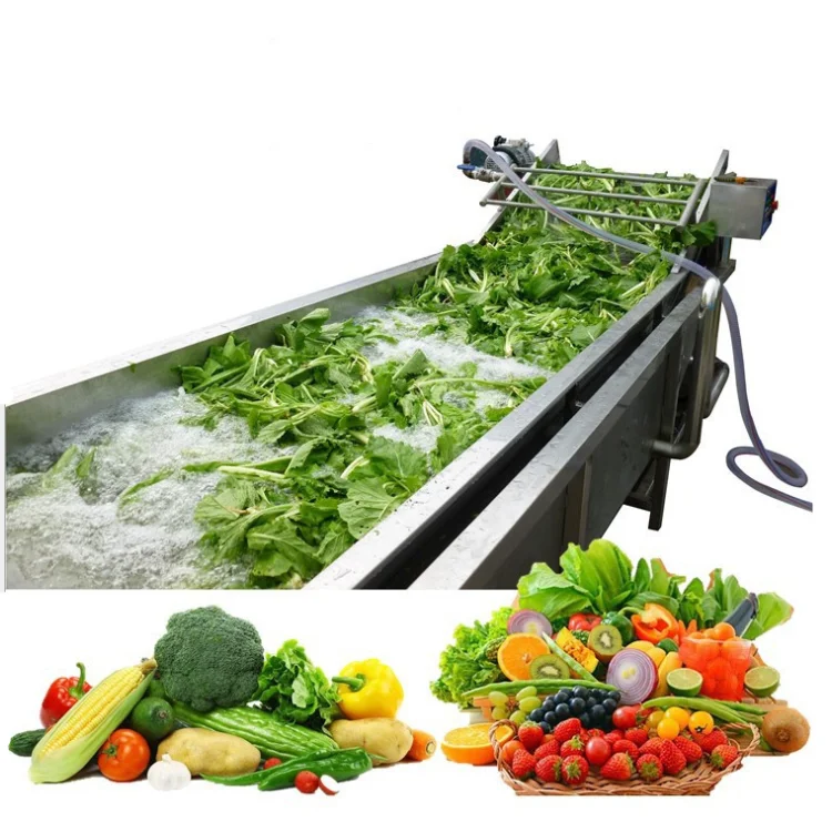 Industrial fruit and vegetable cleaning machine root vegetable washer