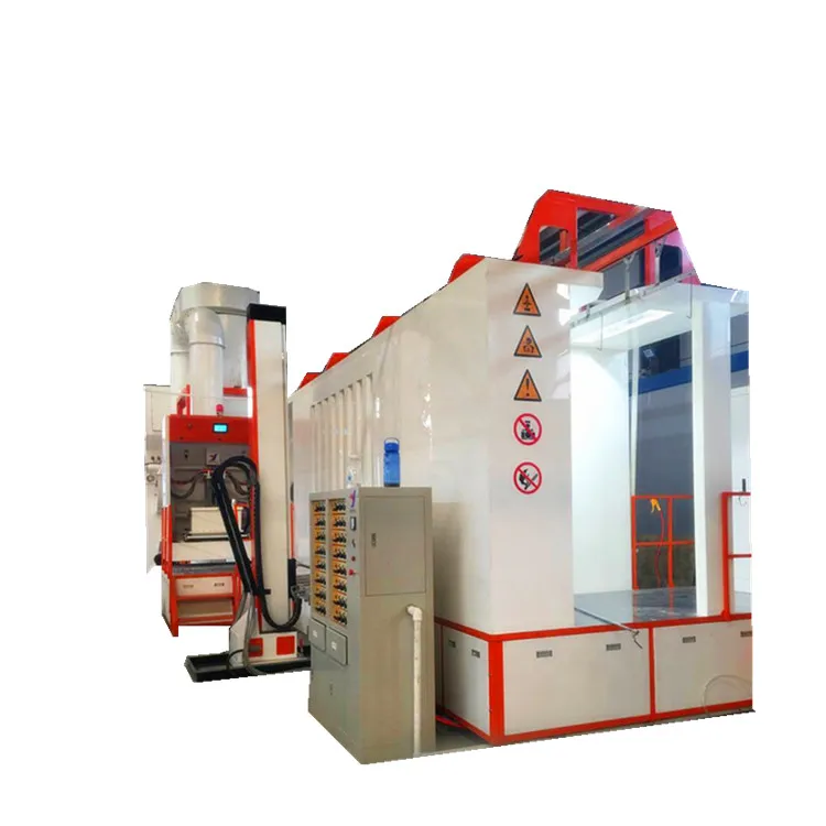 automatically big cyclone powder coating recovery system for the powder painting line