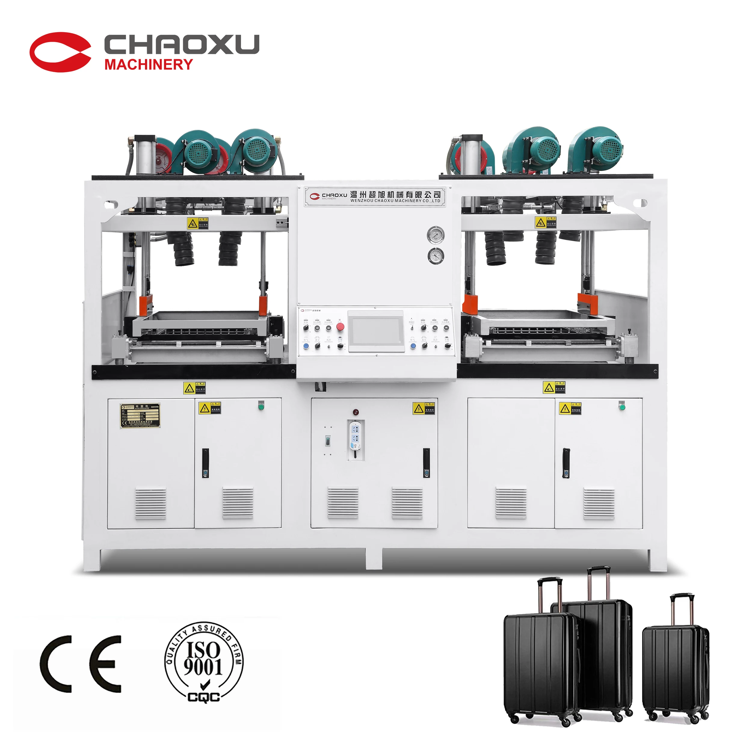 Thermoformer Vacuum Plastic Luggage Making Machine
