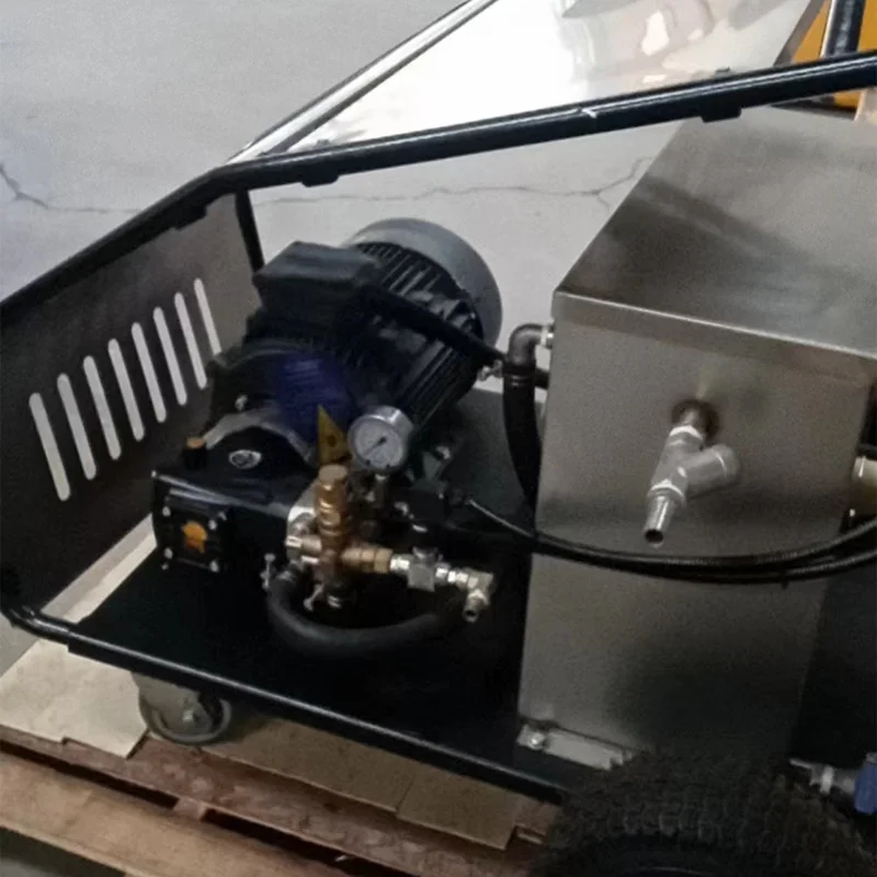 200 бар 2900 фунтов на квадратный дюйм 15 л/мин 5 кВт нагрев горячей воды высокотемпературная и высоконапорная машина для очистки