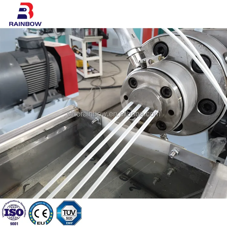 Plastic PVC PP PE ABS Welding Rod Extrusion Making Machine