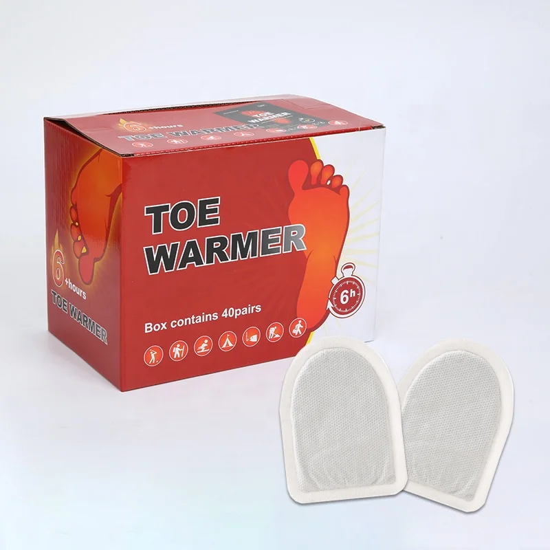 Manufacturer Instant Warm Patch Foot Toe Warmer Patch Adhesive Toe Hot Pack Warmer Foot