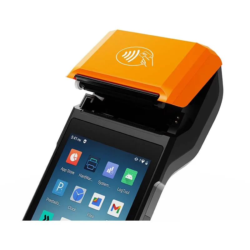 H10 Android 13 4g  Billing Machine Handheld Cash Register Pos Terminal Nfc Card Reader Point Of Sale Pos System