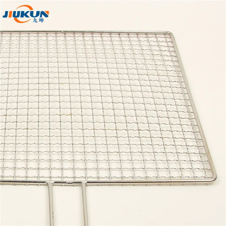  Stainless Steel wire mesh rack for roasting food non stick metal sheet barbecue and baking