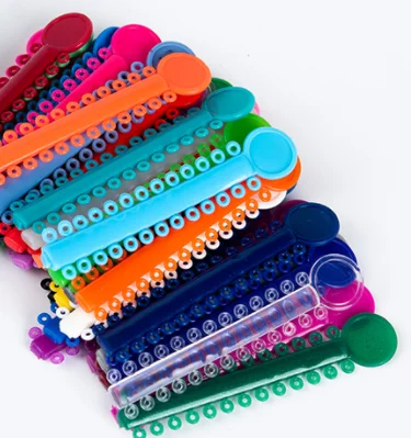 Высокое качество, низкая цена, одноразовые стоматологические материалы, красочные Ортодонтические зубные скобы