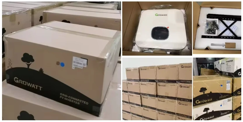 Европейская версия Growatt MAC 50 ~ 70ktl3x50 кВт инвертор 3 MPPTS на сетке трехфазный фотоэлектрический преобразователь солнечной энергии