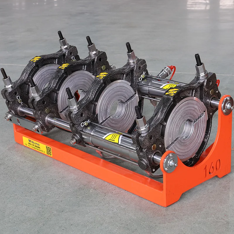 DN 63-160mm semi-automatic butt fusion welding machine for Easy Control Operation Low Frequency Resistance Butt Welder