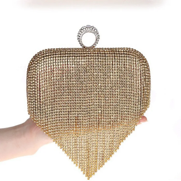 lady party diamond Women Luxury clutch bag evening bags tote handbag