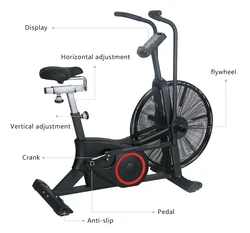 High Quality New Design Fitness Equipment Home Use Indoor Exercise Air Bike