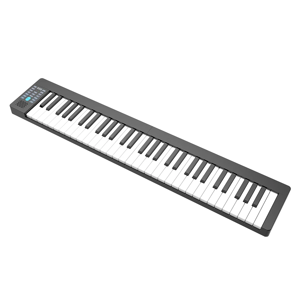 Bluetooth Foldable Piano Keyboard For Travel  Full Size Folding Piano Keyboard Electric Piano