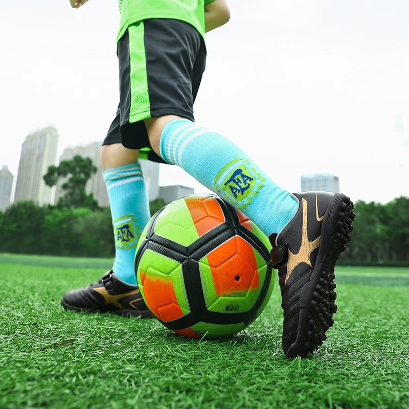 Kids Children FG TF Cleats Studs Turf Football Boots China For Boys Girls AG MG Sport Soccer Shoes