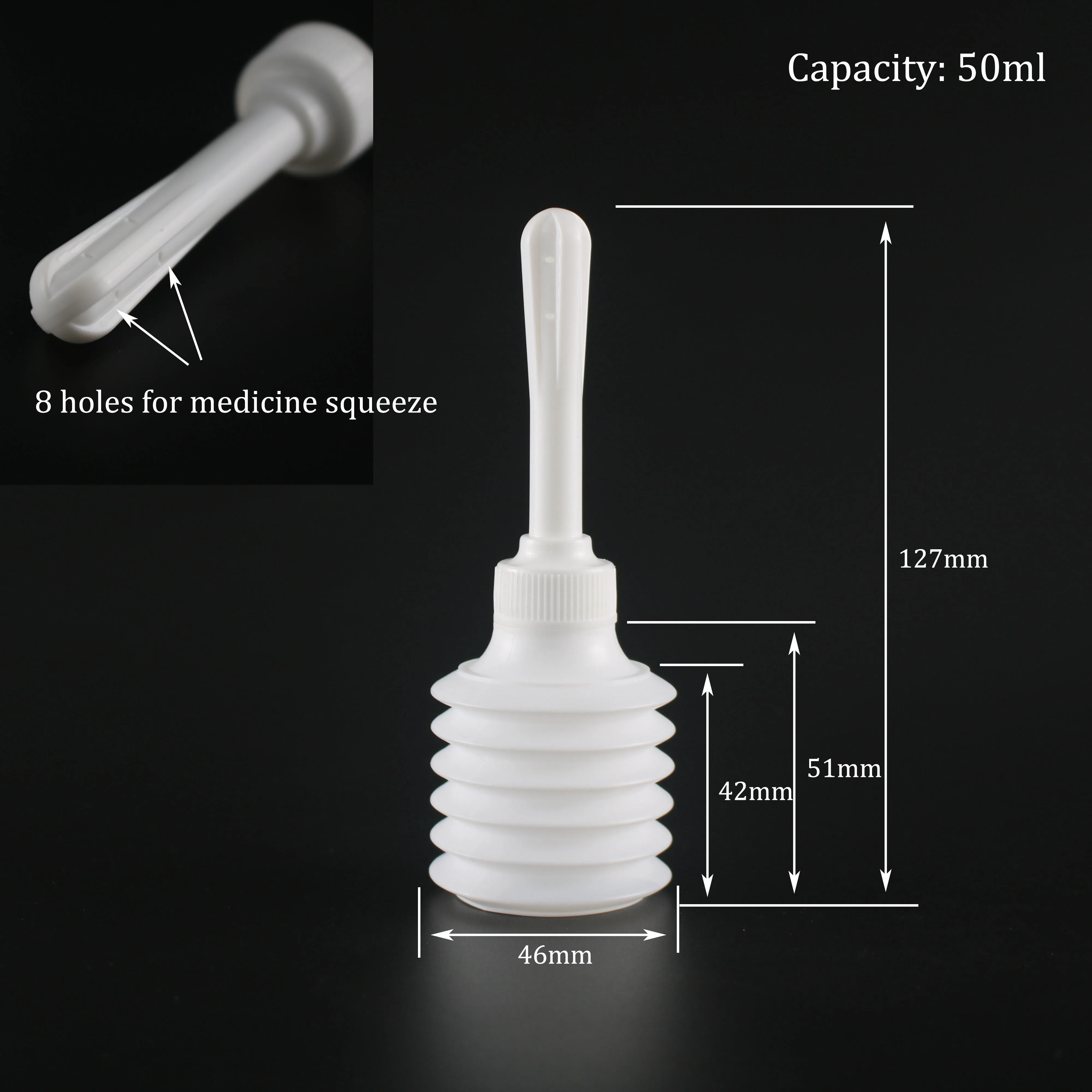 hot sell 5ml 30ml 50ml 100ml PE vaginal douche product