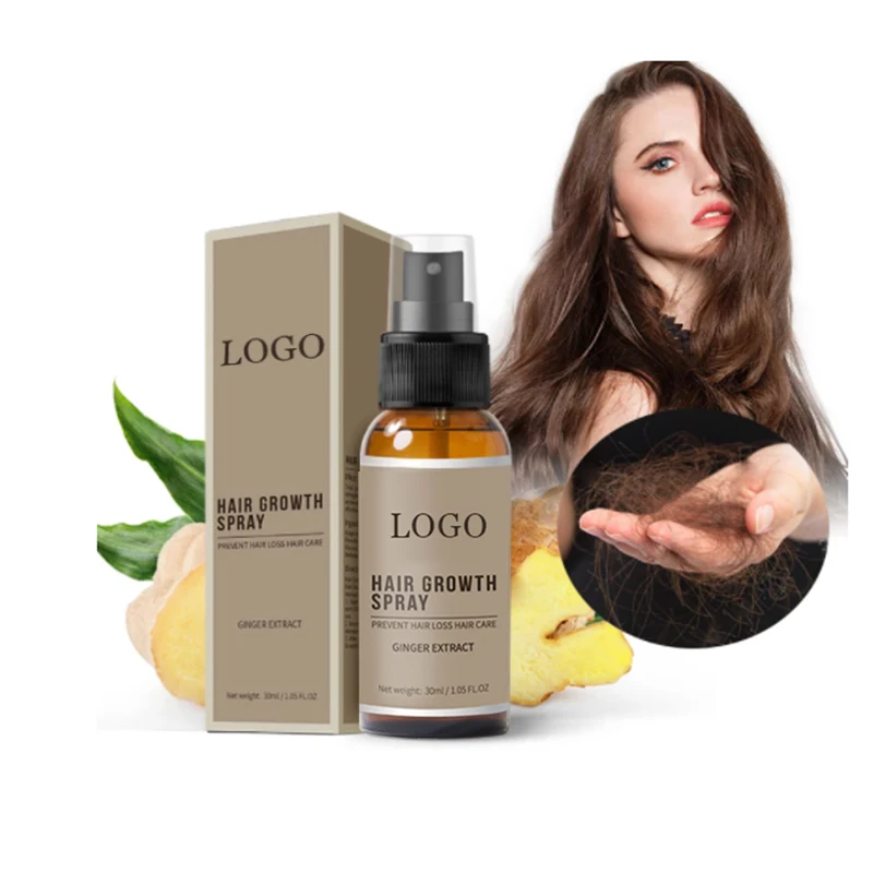 OEM New Hair Growth Spray Fast Grow Hair loss Treatment For Thinning Hair Care 30ml
