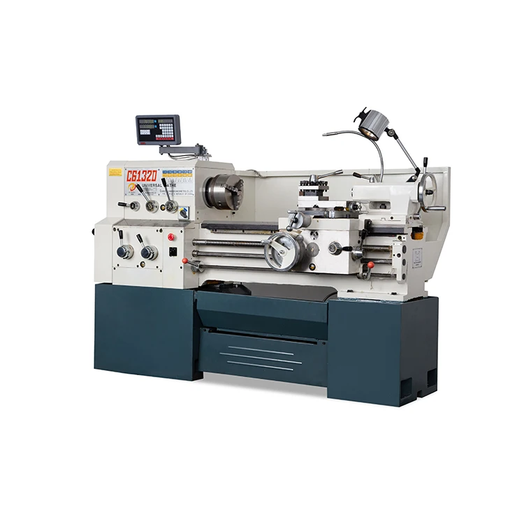 New Condition  C6132D Lathe  Weight 1350Kg Mini Bench Milling Lathe Machine Lathe Machine Cutting Tools