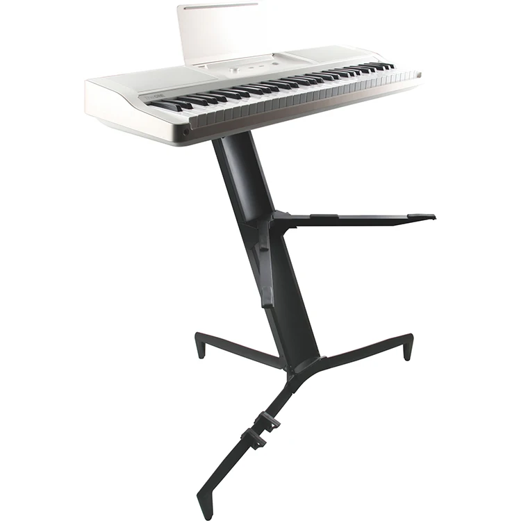 HideLok Aluminum Joint Double Keyboard Stand,Electronic Organ Stand