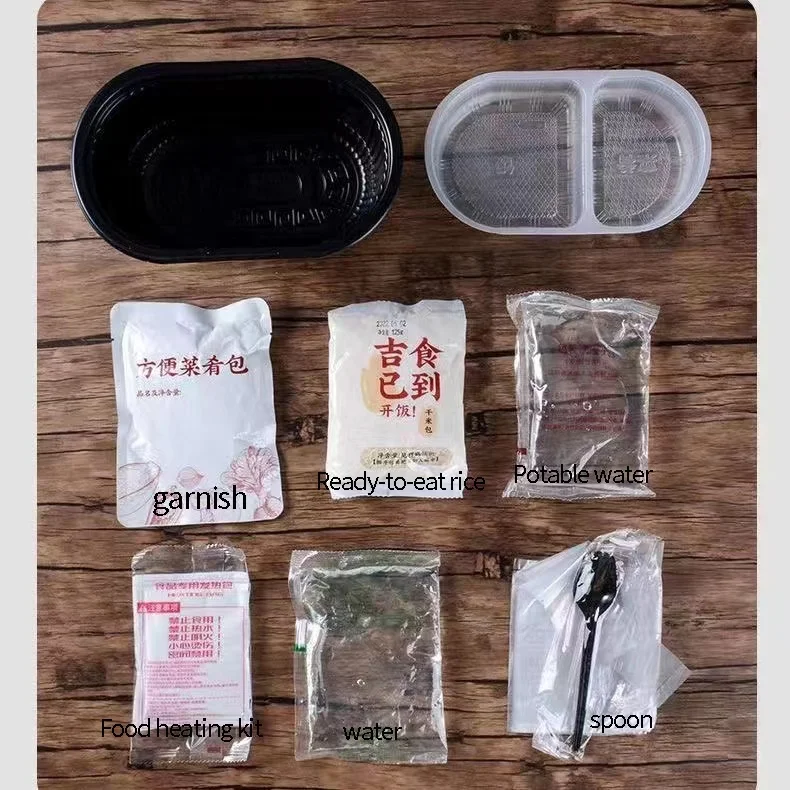 wholesale Braised beef Instant Rice 420g   emergency self heat pot food outdoor trips