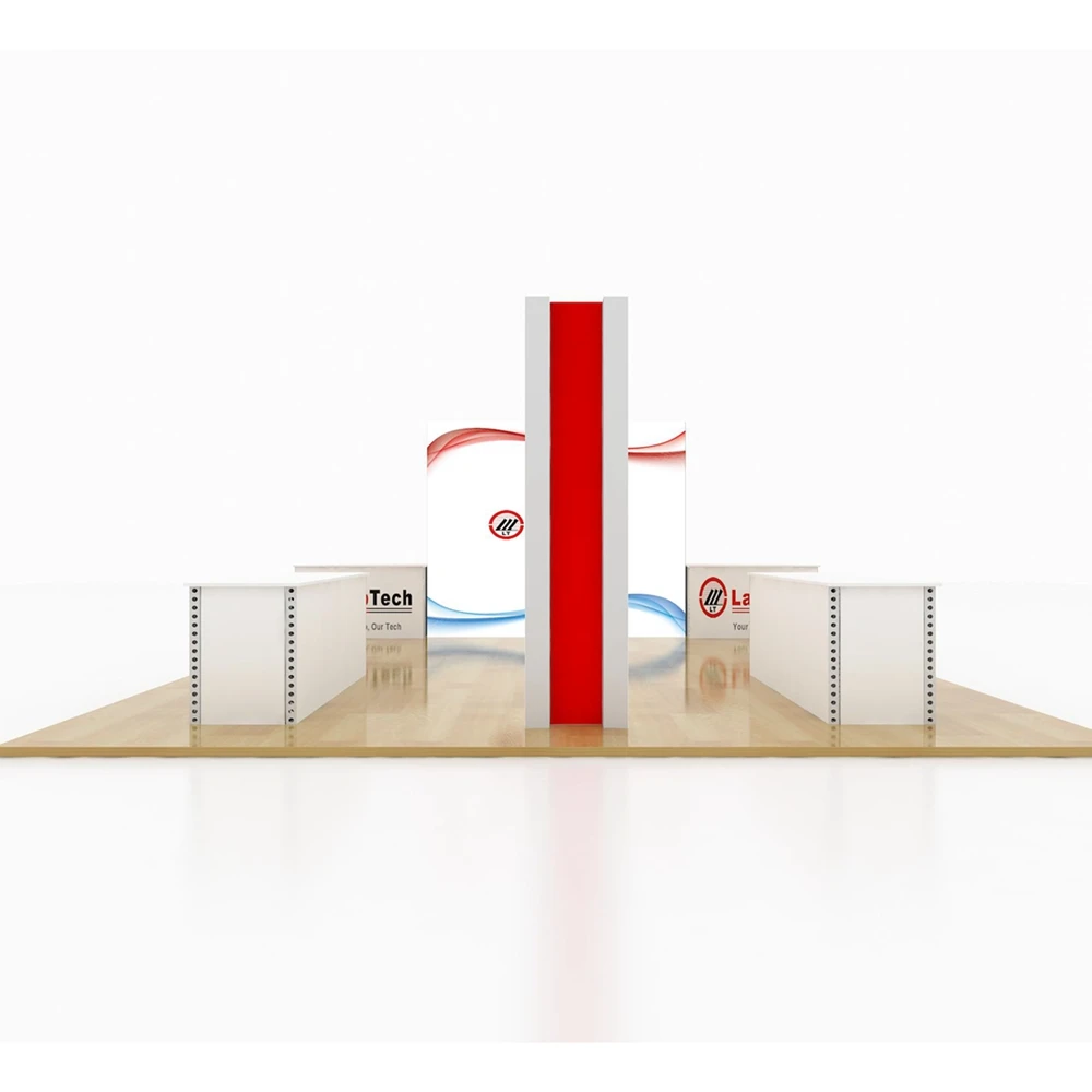 
Trade Show Exhibition Perfume Folding Tarde Wall Panels Construction Shows Craft Booth Display 