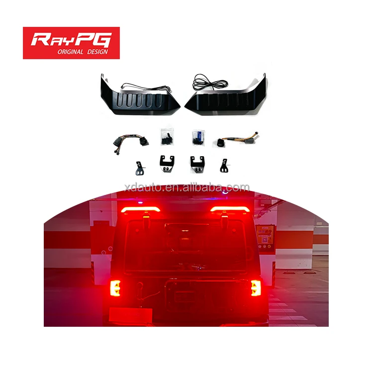 Rear boot LED spoiler suitable for Wrangler JK  2007 2008 2009 2010 2011 2012 2013 2014 2015 2016 2017
