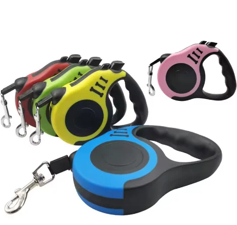 3M or 5M Dog Leash Durable Pet Walking Leash for Dogs Retractable Leash Automatic Dog Walking Lead Rope Escape-Proof