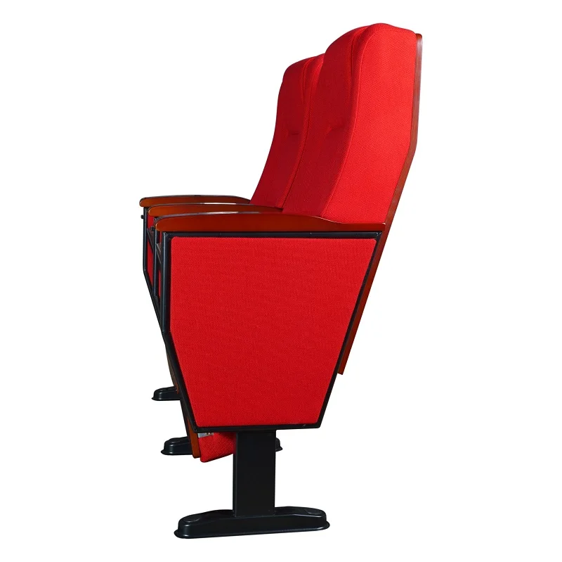 good quality conference furniture red fabric auditorium chair cinema chair for theater