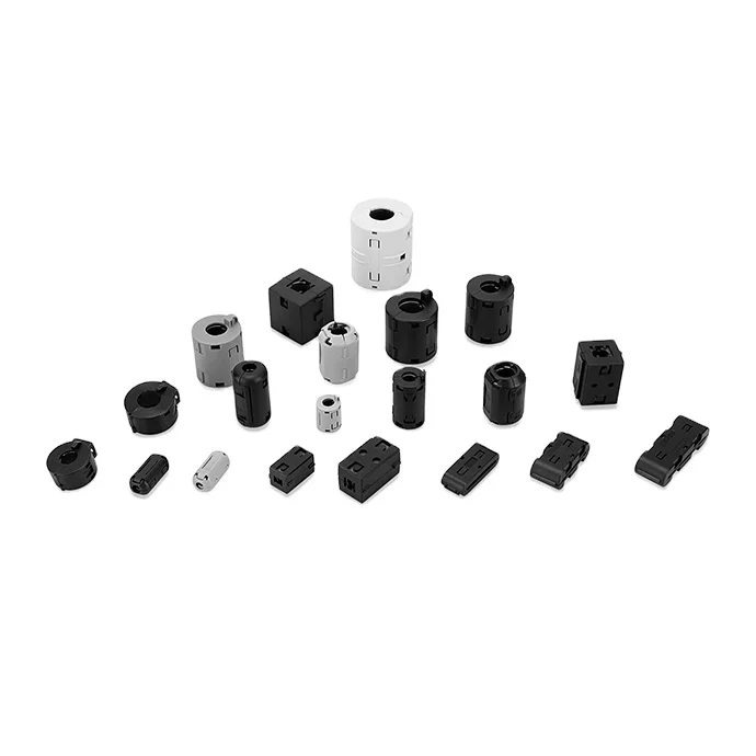 Ferrite Clamp EMI Ferrite Core Ni-Zn Clip-on EMI type soft ferrite core