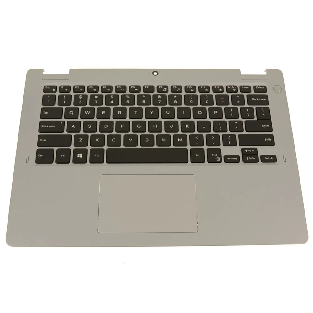 7U049 for Dell OEM Latitude 3310 2-in-1 Palmrest Touchpad Backlit Keyboard Assembly with camera hole Assembly