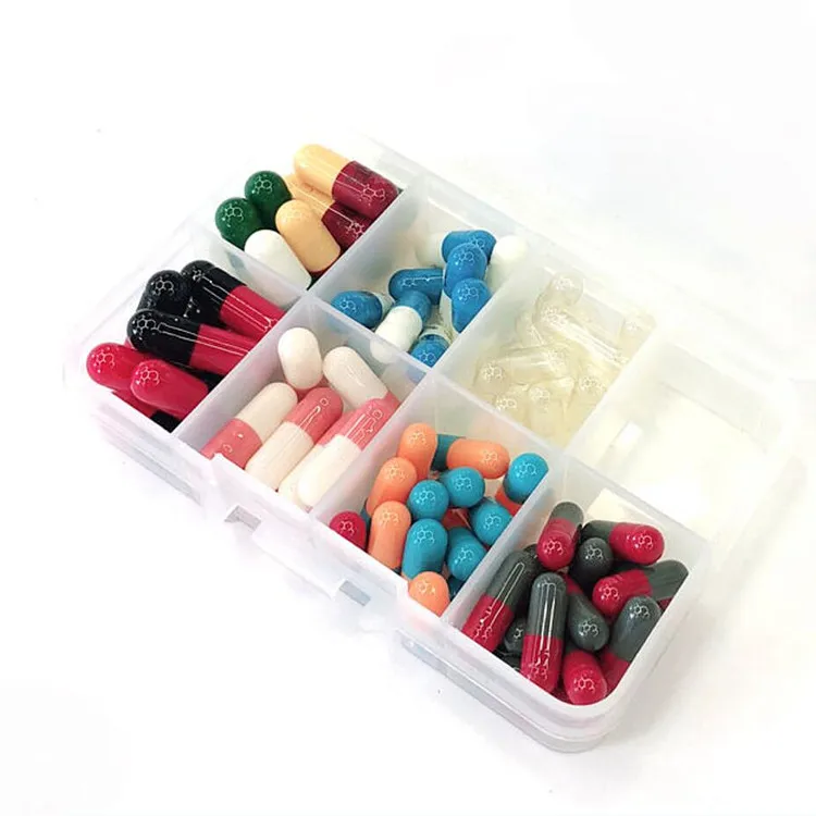 GMP Certified hydroxypropyl starch enteric coated acid resistant vegetarian capsule enteric-coated capsule