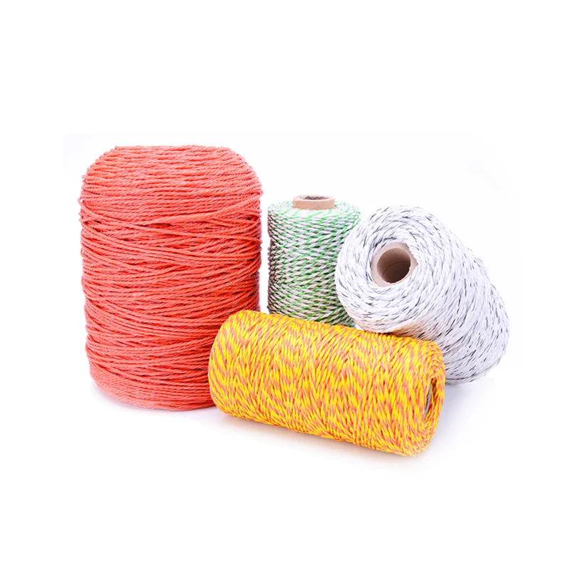 Customized size electric fence poly wire with Stainless Steel conductor