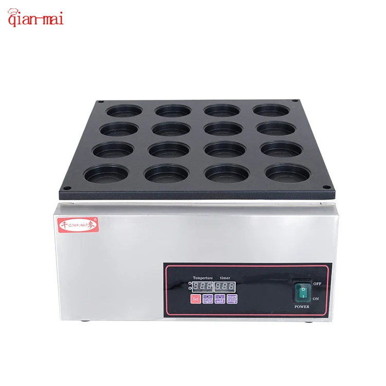 16 Holes  egg pancake hamburger machine wheel Cake Maker  Food machine for restaurant