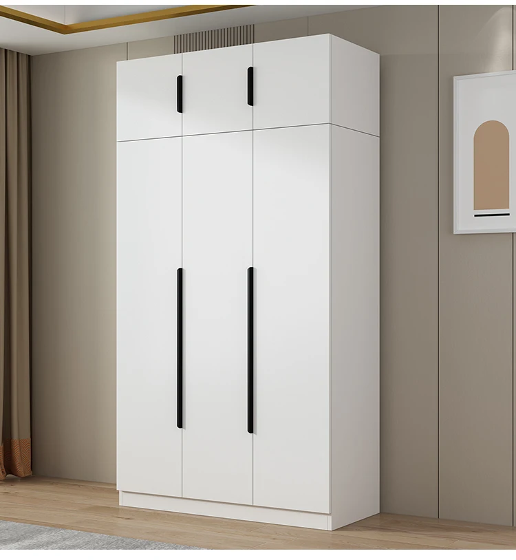 Singapore Furniture Overlay Closet Interior Sliding Door Glass Wardrobe Bedroom Design Fiber 3 Door Wardrobe With Mirror