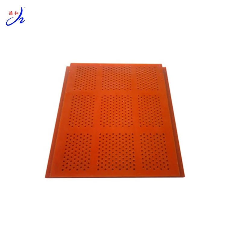 Полиуретановые вибрирующие сетчатые сита сетчатый экран из