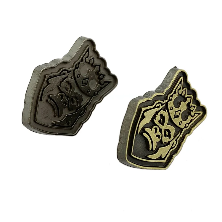 Personalized yellow shape make butterfly label pin badges for