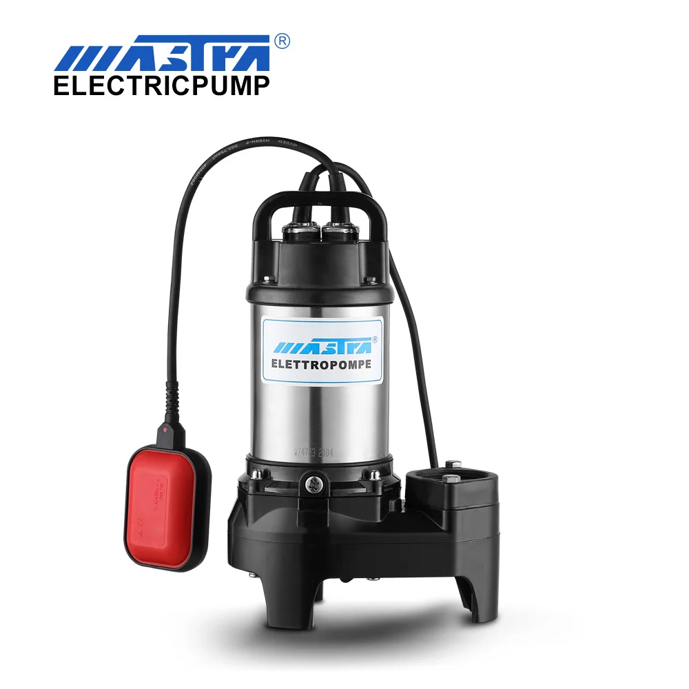 MASTRA stainless steel sewage cutter centrifugal deep well pumps solar submersible sewage water pump