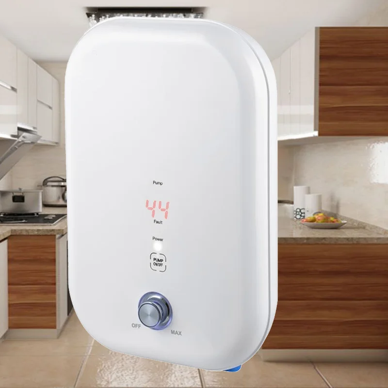 2024 Hot Selling Household Kitchen Wall Mounted Electric Water Heaters Geyser 3.5-5.5KW Smart Instant Tankless Hot Water Heater