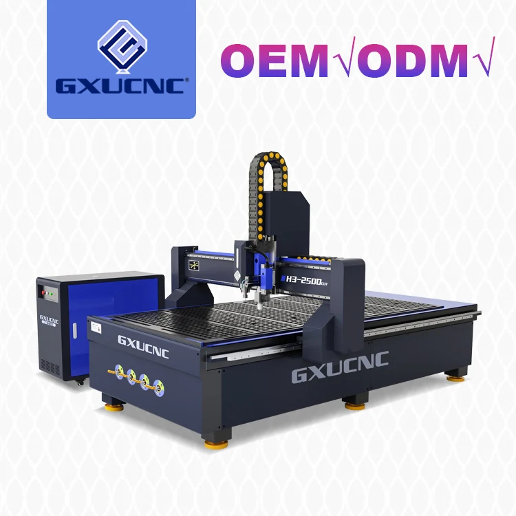 Advertising Industry 3D Cnc Wood Milling Machine Cnc Router For Acrylic Pvc Wood