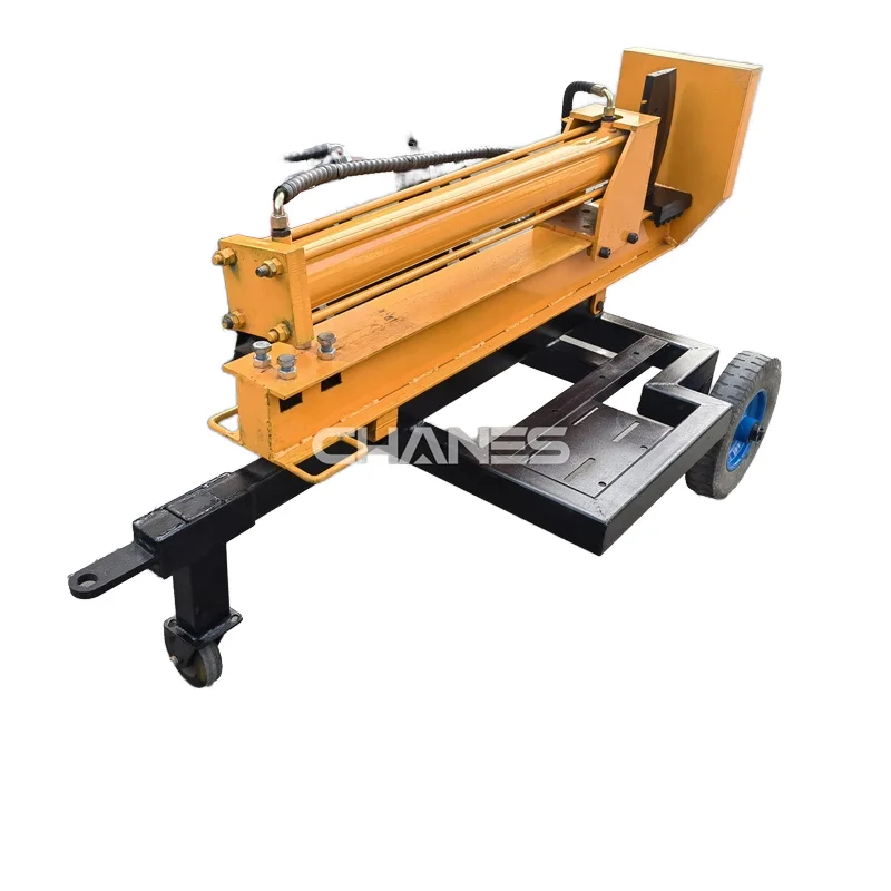 New China Brand High Quality Mini Diesel Skid diesel Loader with log cutter and splitter machine wood log cutter  machine
