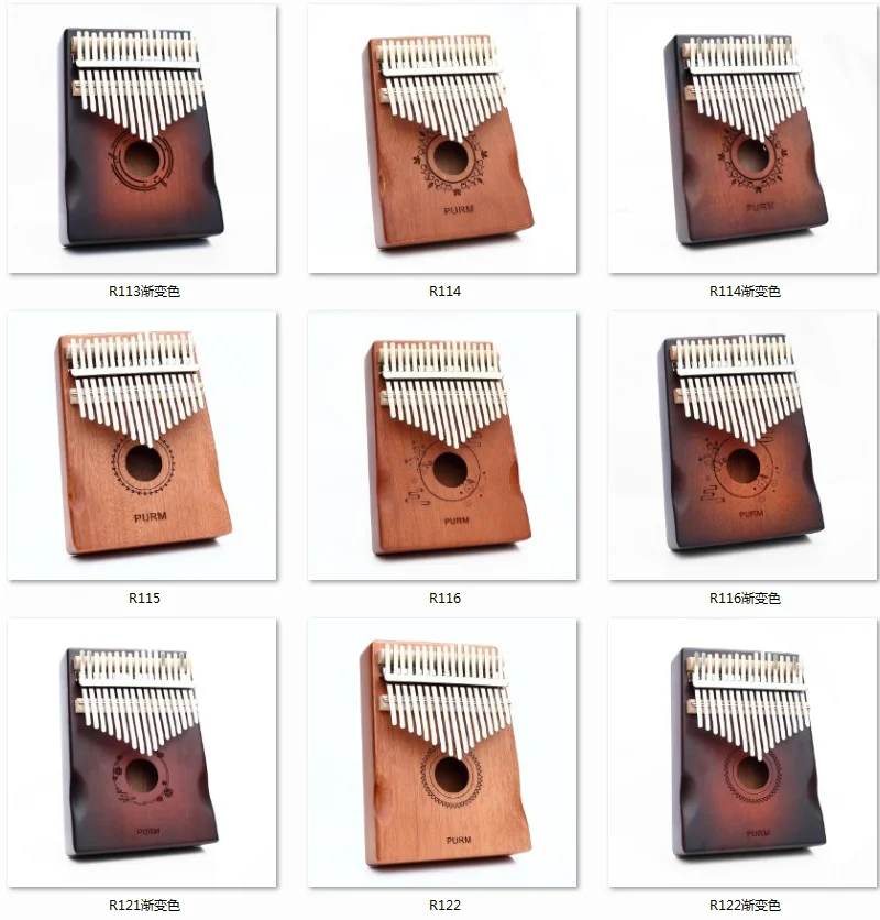 Music Hot Sale Thumb Piano Kalimba 17 keys for Sale mahogany kalimba musical instrument Kalimba