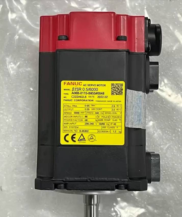 Fanuc Original CNC AC Servo Motor A06B-0115-B855#0048