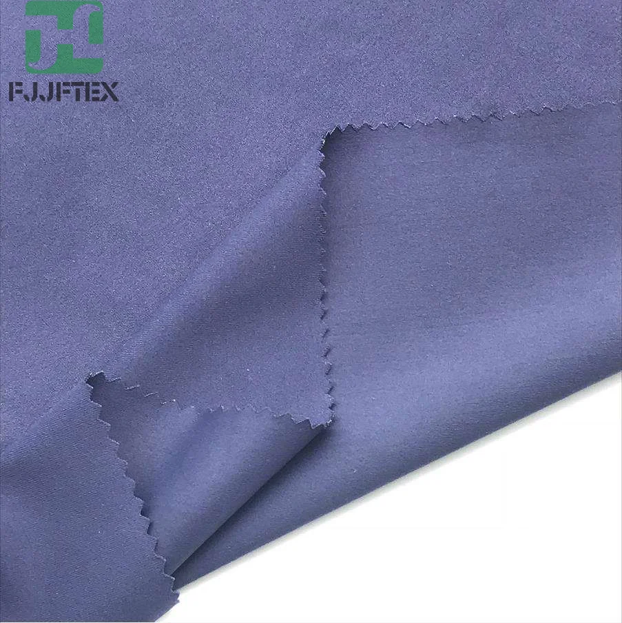 New arrival single way wet permeability fabric polyester spandex fabric for yoga pants
