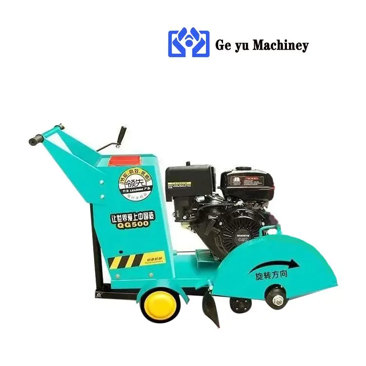 Diesel Gasoline Asphalt Concrete Floor Road Cutter Saw Cutting Machine