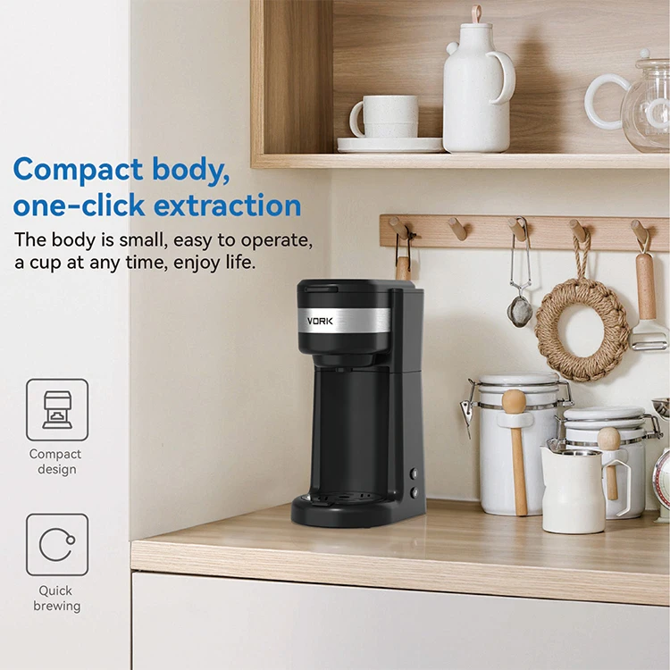 Smart appliances Portable coffee maker Custom electric capsule K-cup coffee maker travel