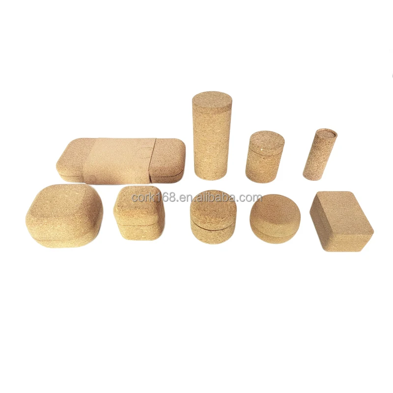 KUKESI Cork Box Wholesale Custom Eco Friendly Waterproof Cork Packaging Box