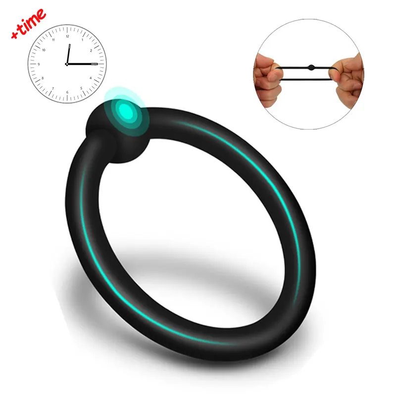 Sell Well 4 Pcs Medical Grade Silicone Cock Ring Set Stay Harder Sex Rubber Penis Rings for Men Erection reusable male Cock Ring